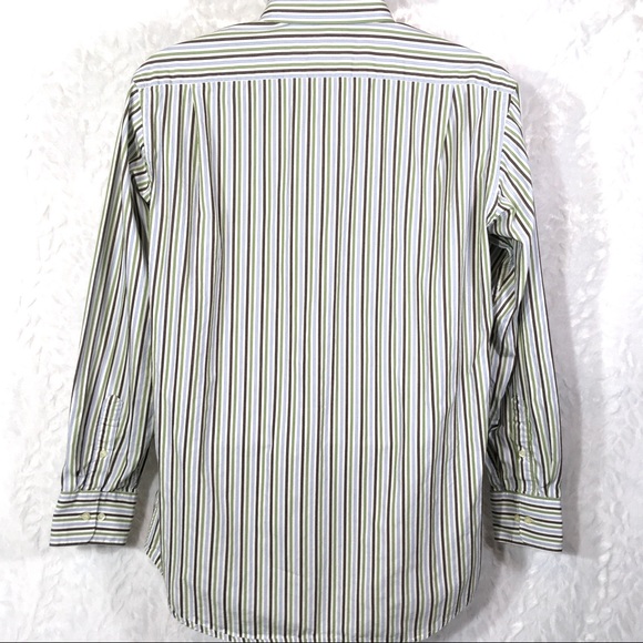 Lacoste Mens Size 42 Regular Fit Striped Large - Picture 4 of 6